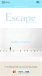 Mobile Screenshot of escapeclothing.co.nz